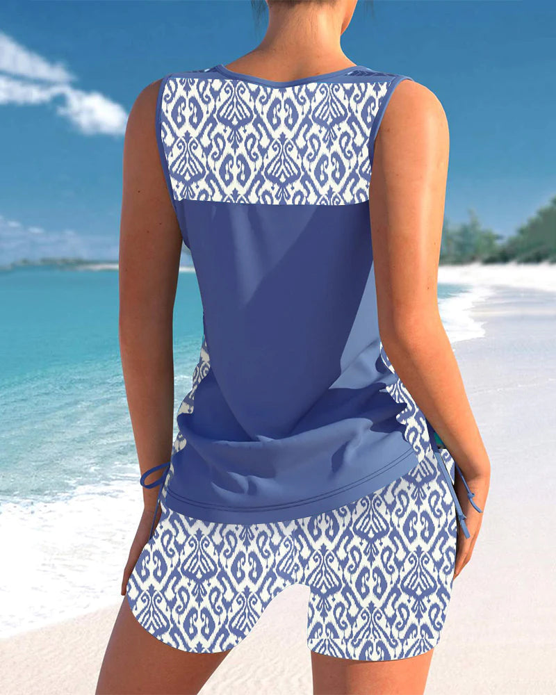 Selene - Trendy Tankini Swimsuit